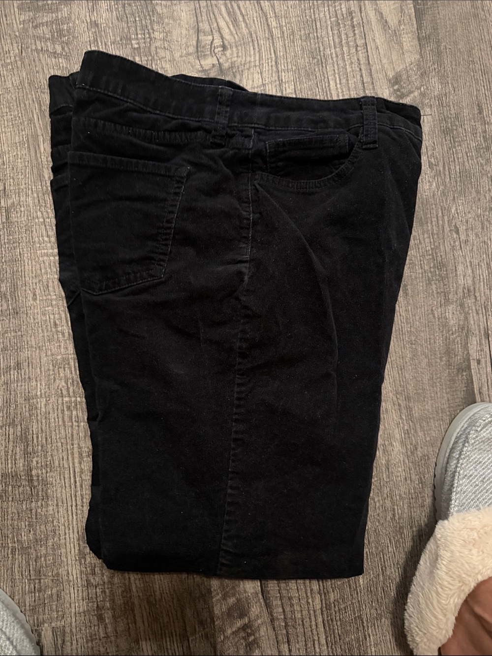 St. John's Bay Black Straight-Leg Women's Jeans